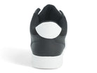 Men's Black & White Mid Top Sneaker
