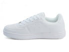 Men's White Aziel Court Sneaker