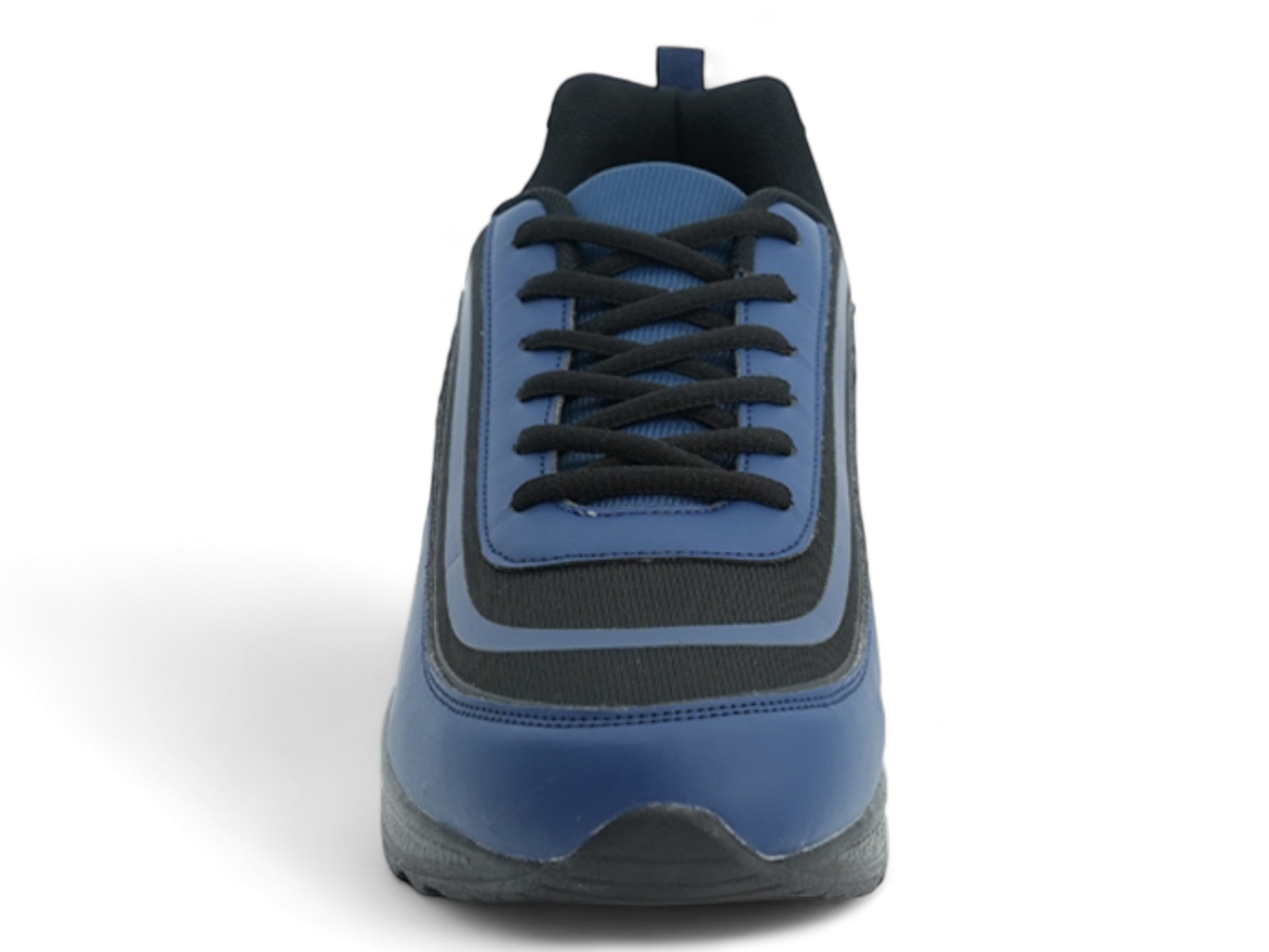 Men's Navy & Orange Bubble Sneaker