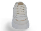 Men's White & Tan Courtside Sneaker