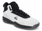 Men's White and Black High Top Sneaker
