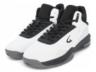 Men's White and Black High Top Sneaker
