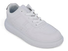 Men's White Black Platform Sneaker