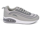 Men's Gray & White Bubble Sneakers