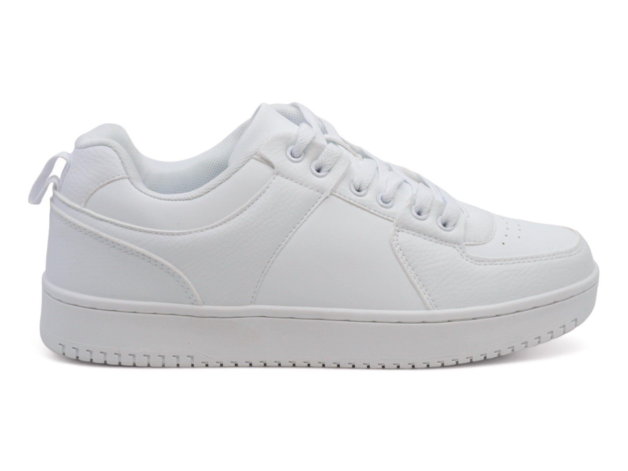 Men's White Low Top Sneaker