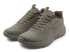 Men's Taupe Flyknit Athletic Sneaker