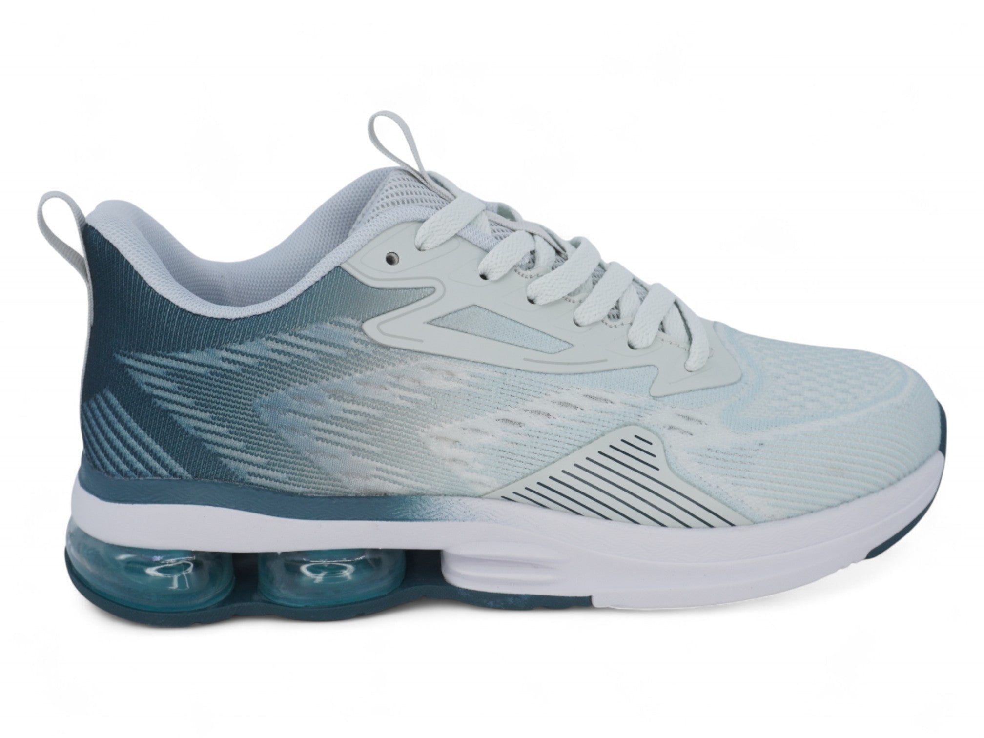 Men's Blue White Double Bubble Sneaker