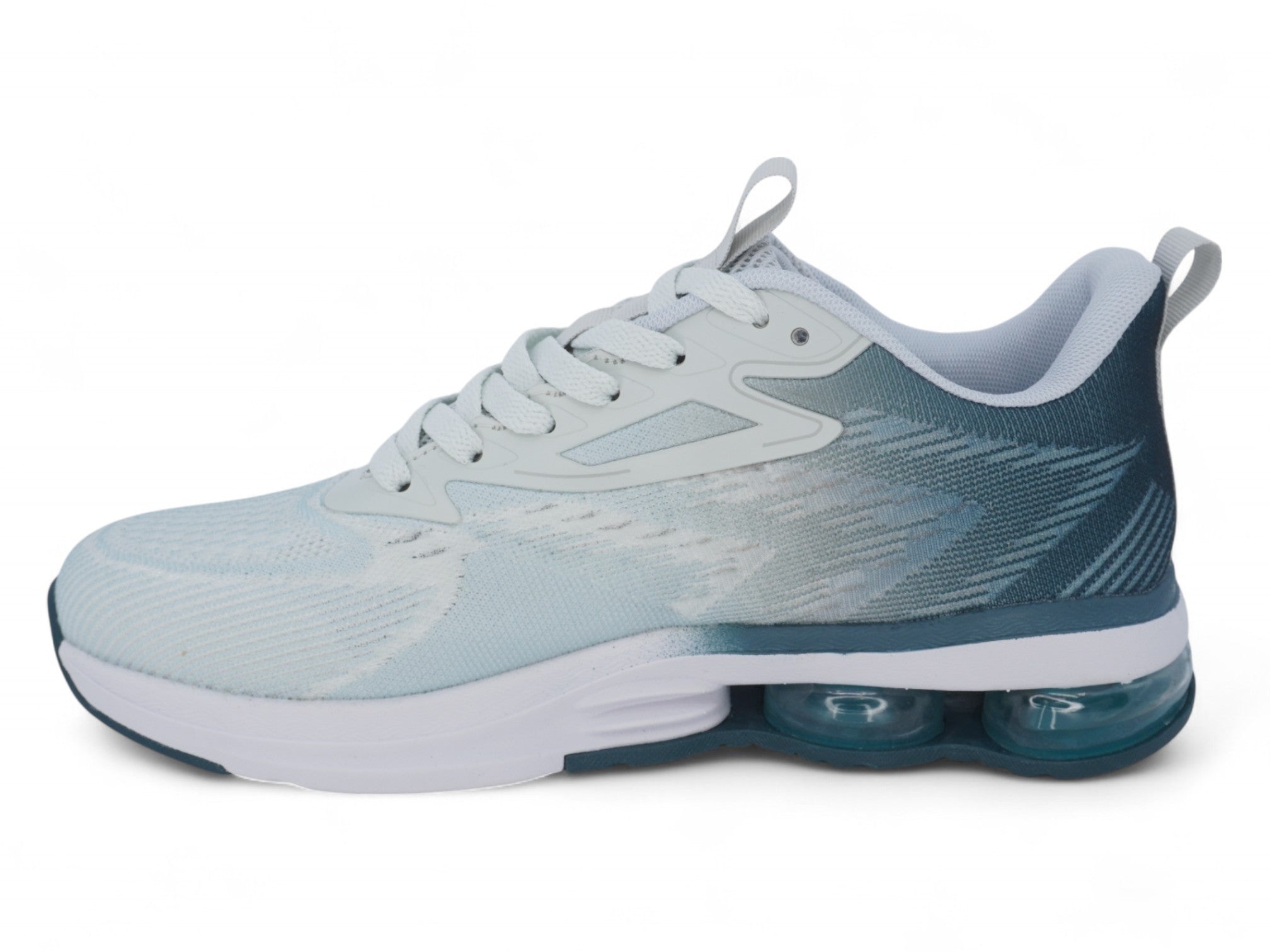 Men's Blue White Double Bubble Sneaker