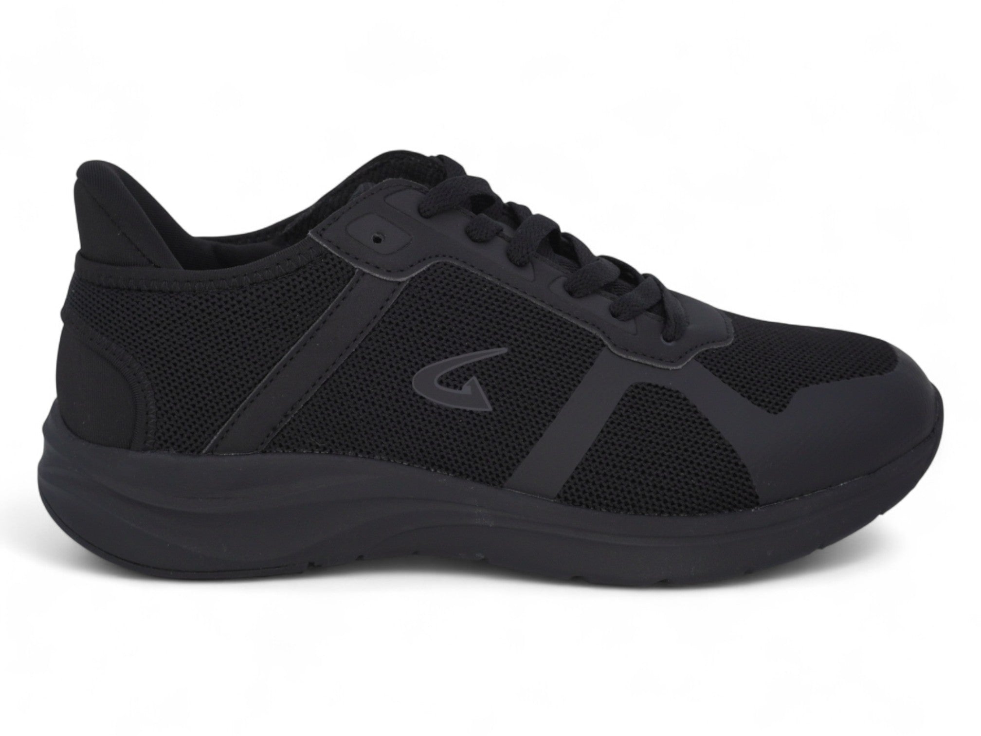 Men's Black Backwrap Sneaker