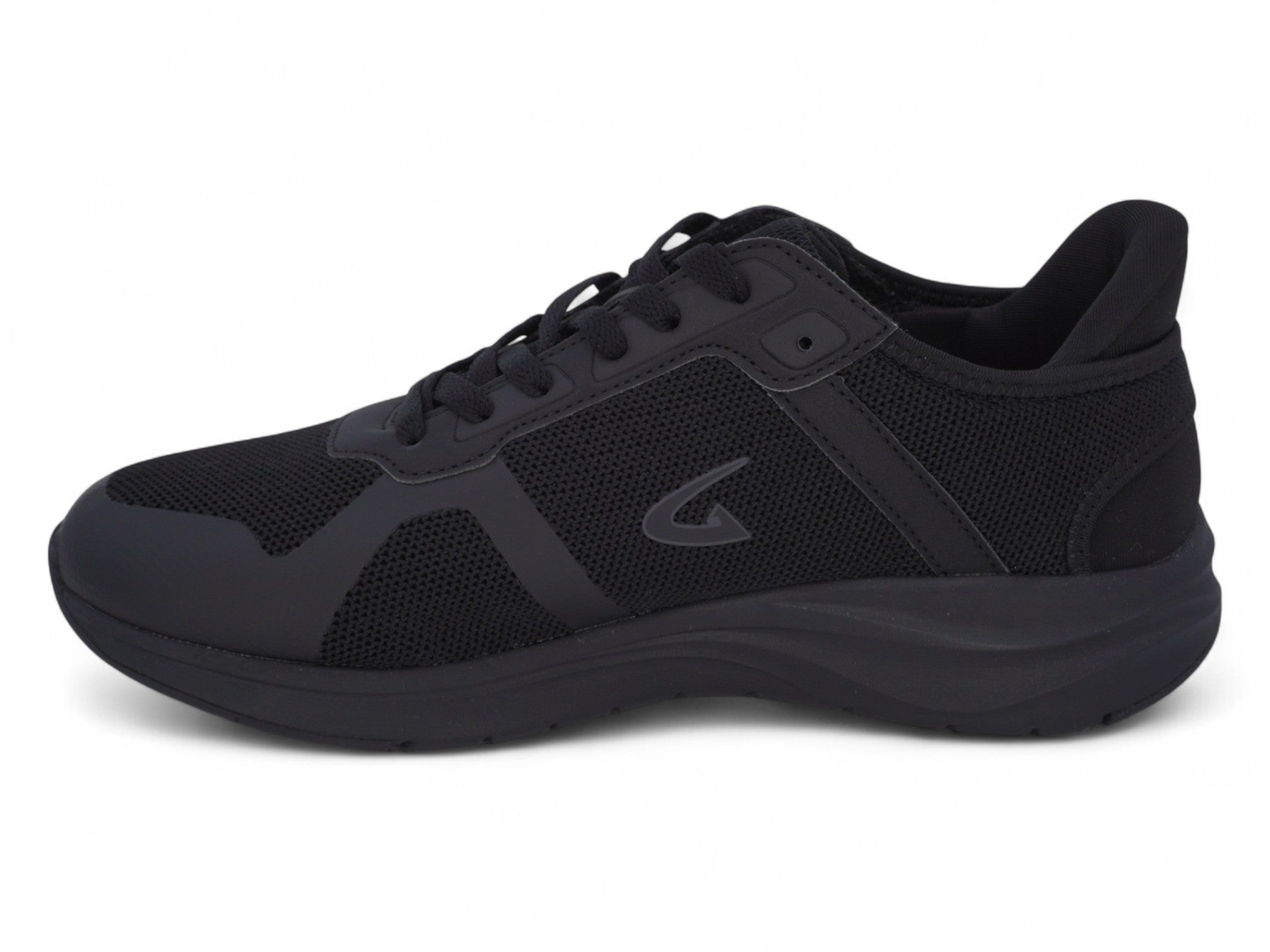 Men's Black Backwrap Sneaker