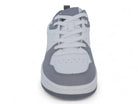 Men's Gray White Court Sneaker
