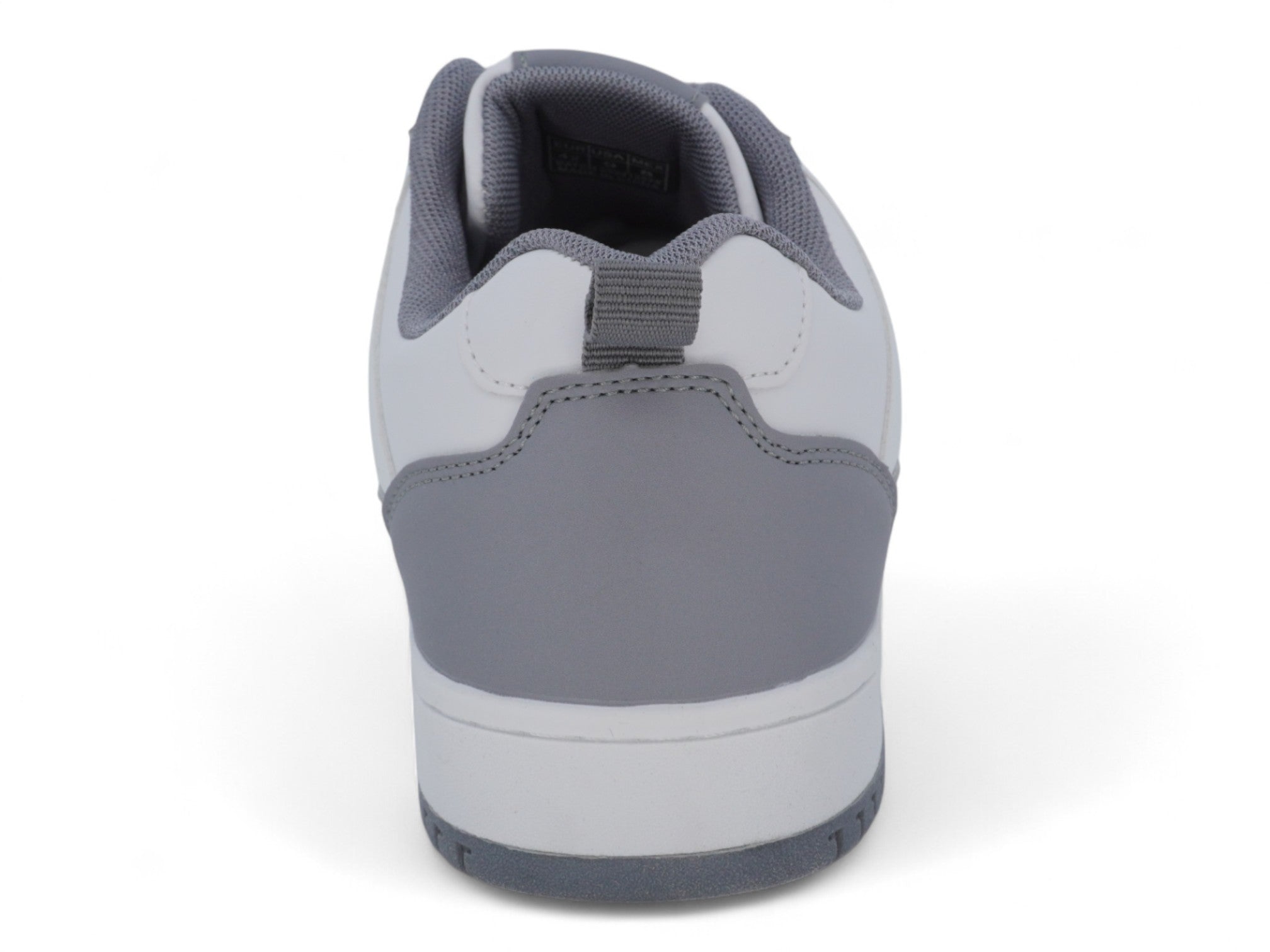 Men's Gray White Court Sneaker
