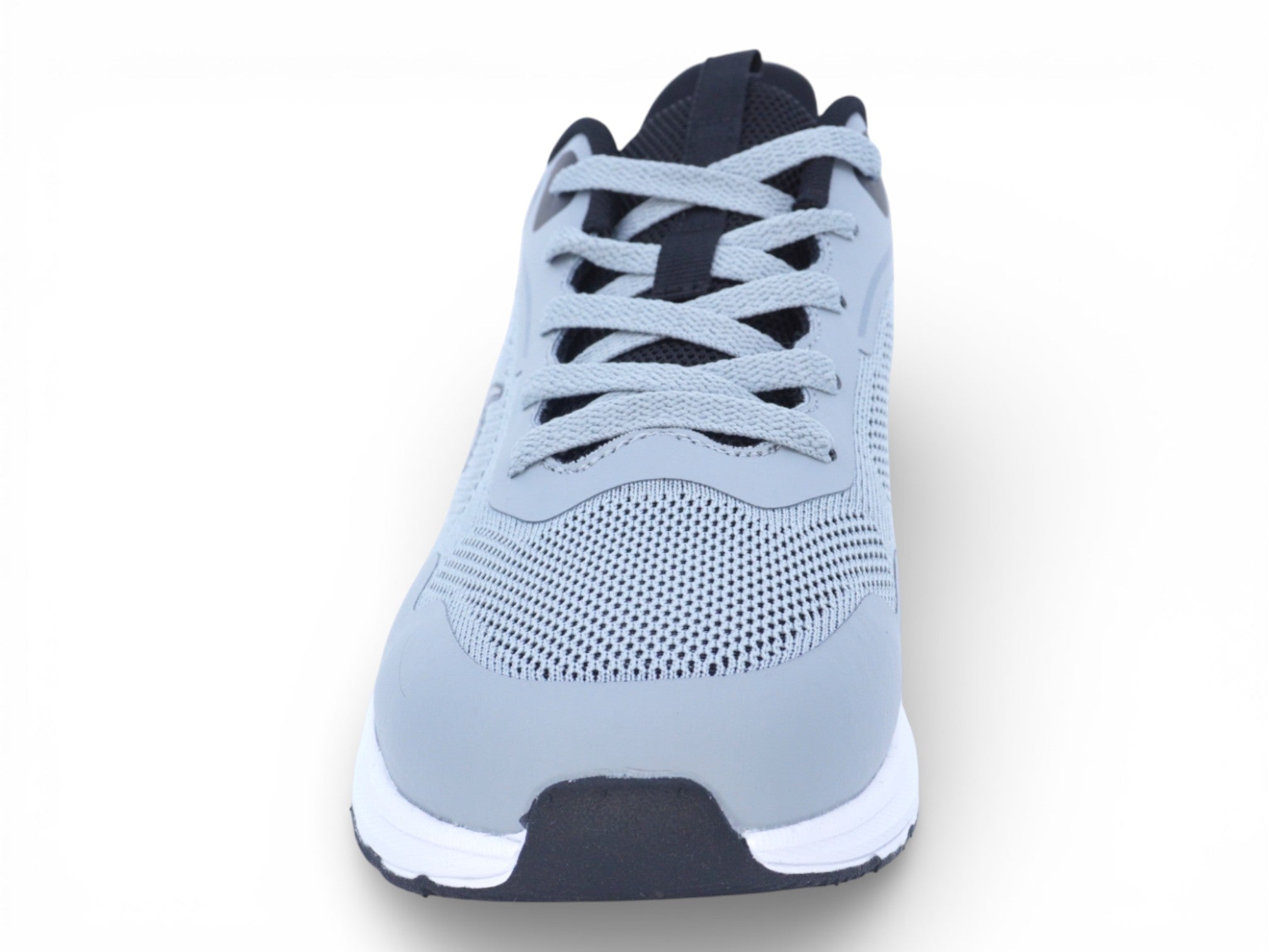 Men's Light Gray Flyknit Sneaker