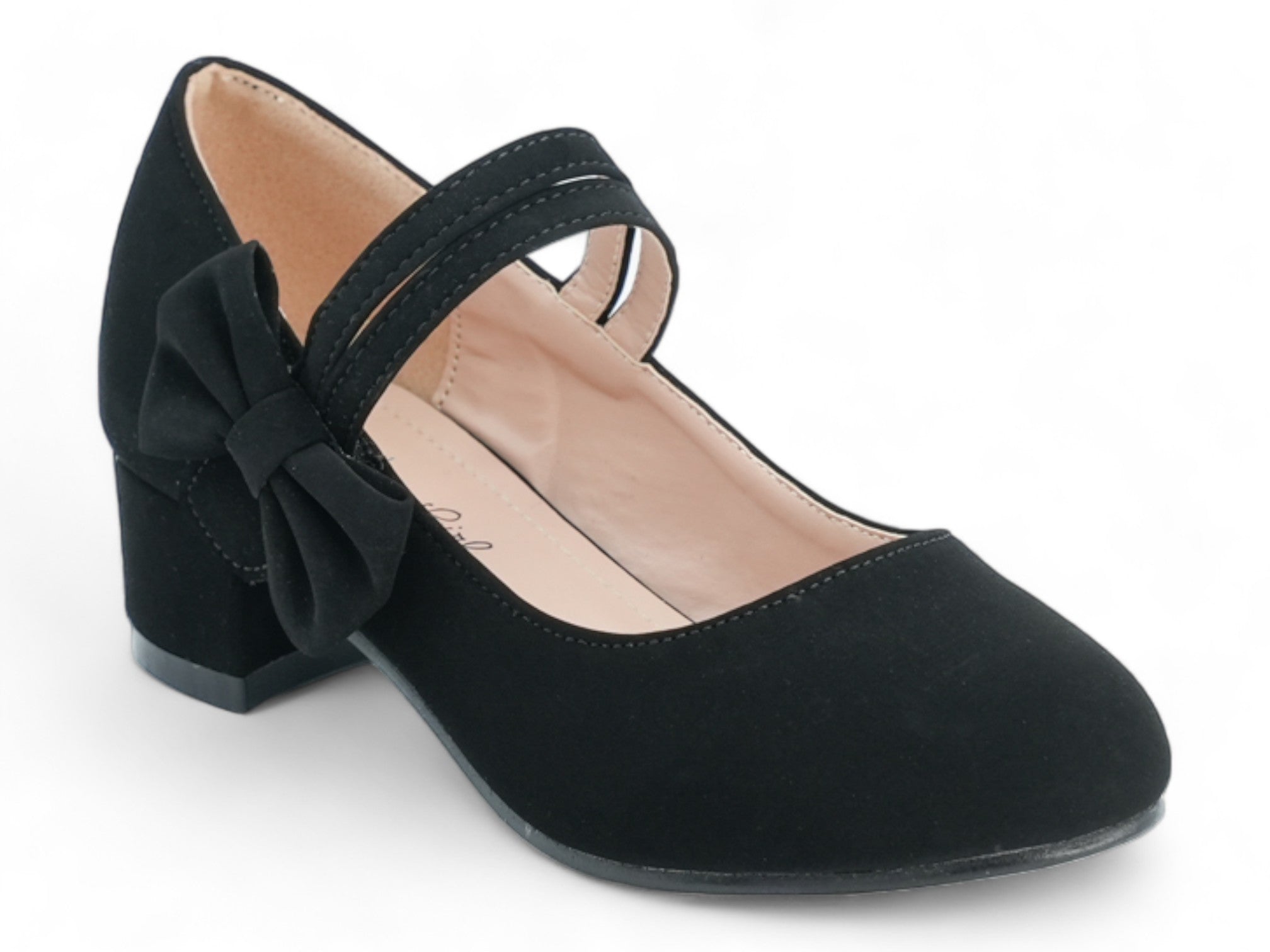 Girls' Black Adrianna Dress Shoe