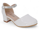 Girls White Graciela Dress Shoe