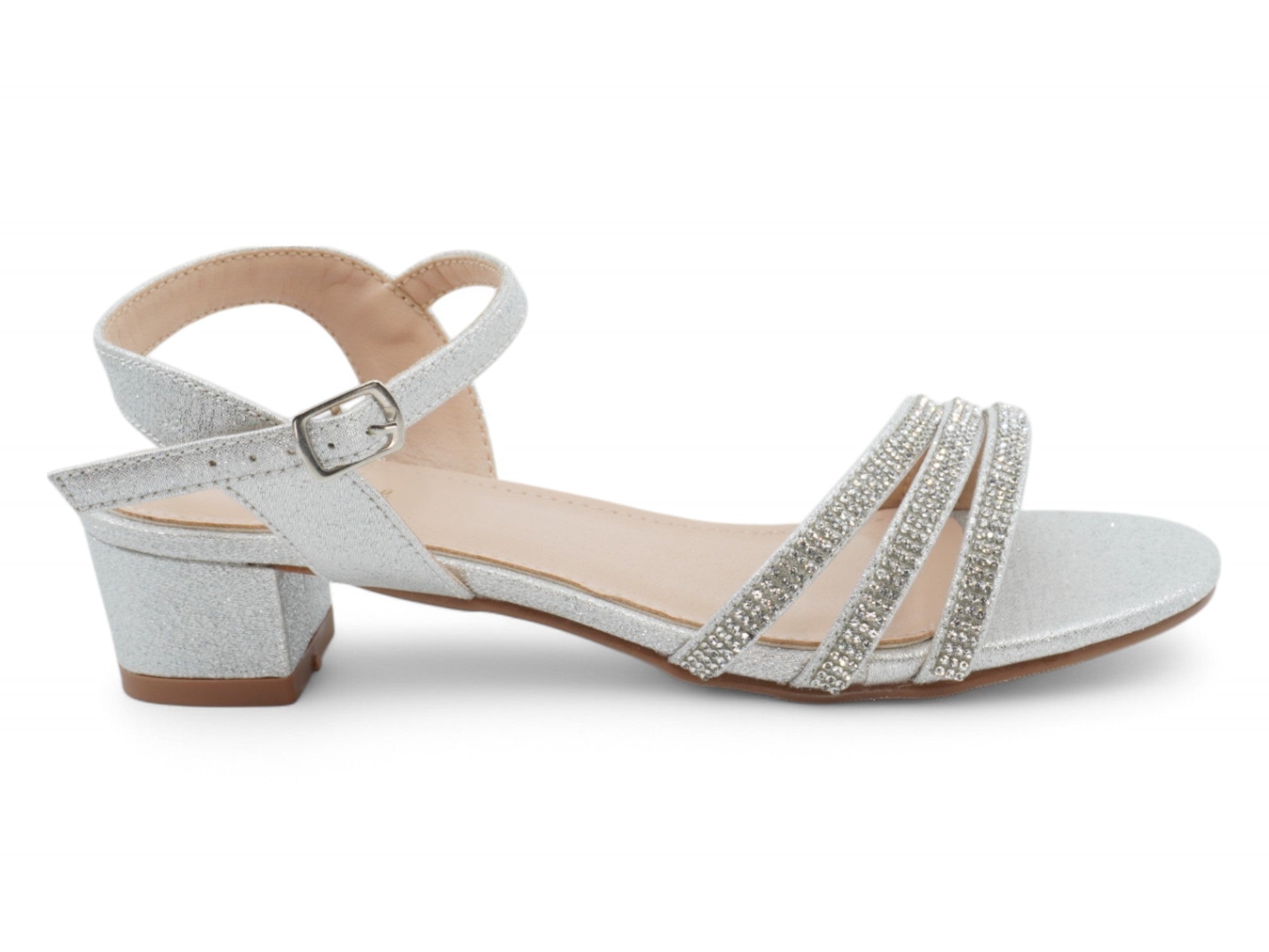 Girls' Silver Chrissy Dress Shoe