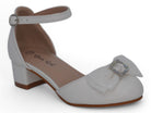 Girls' White Lauren Dress Shoe