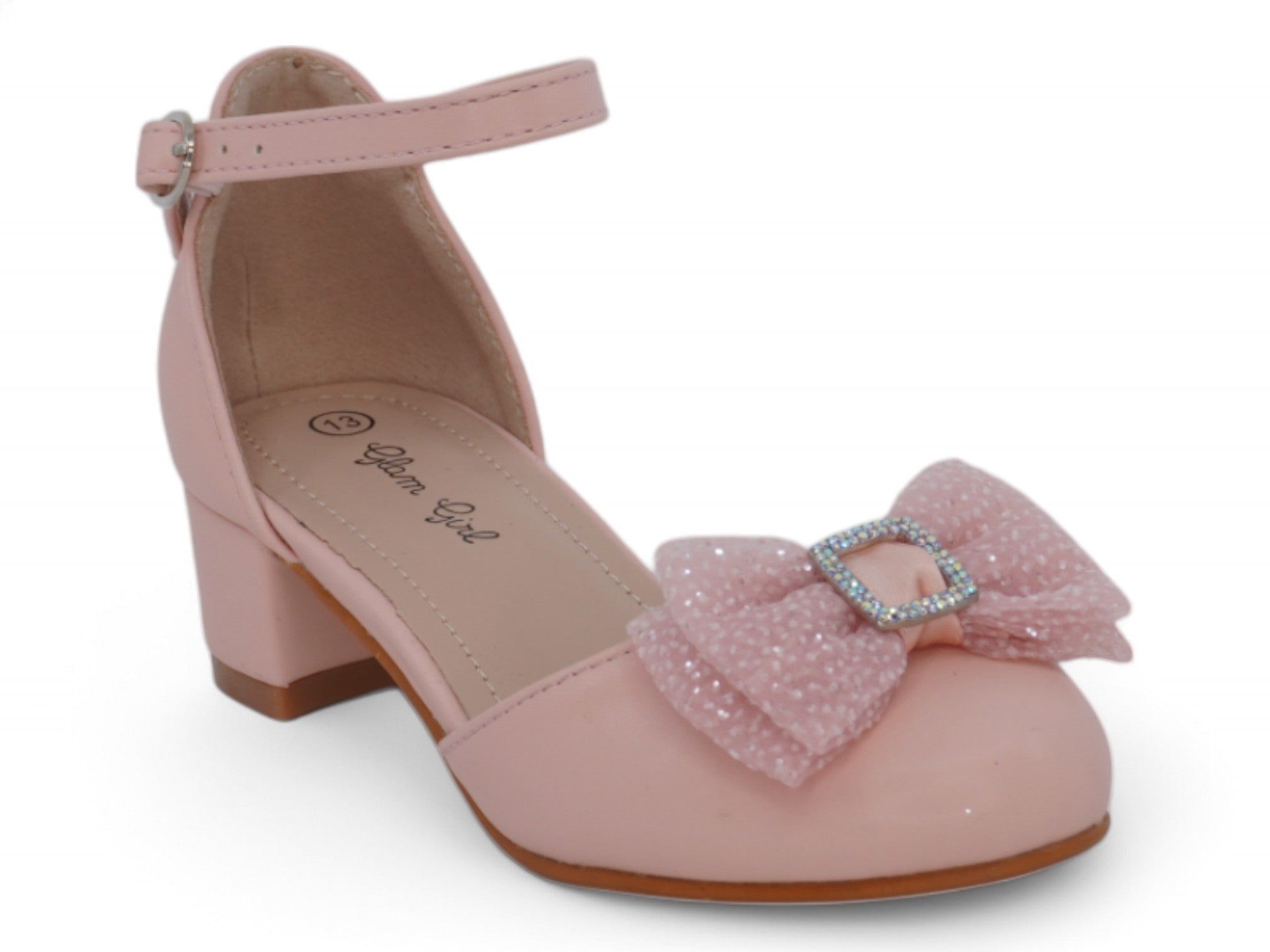 Girls' Pink Lauren Dress Shoe