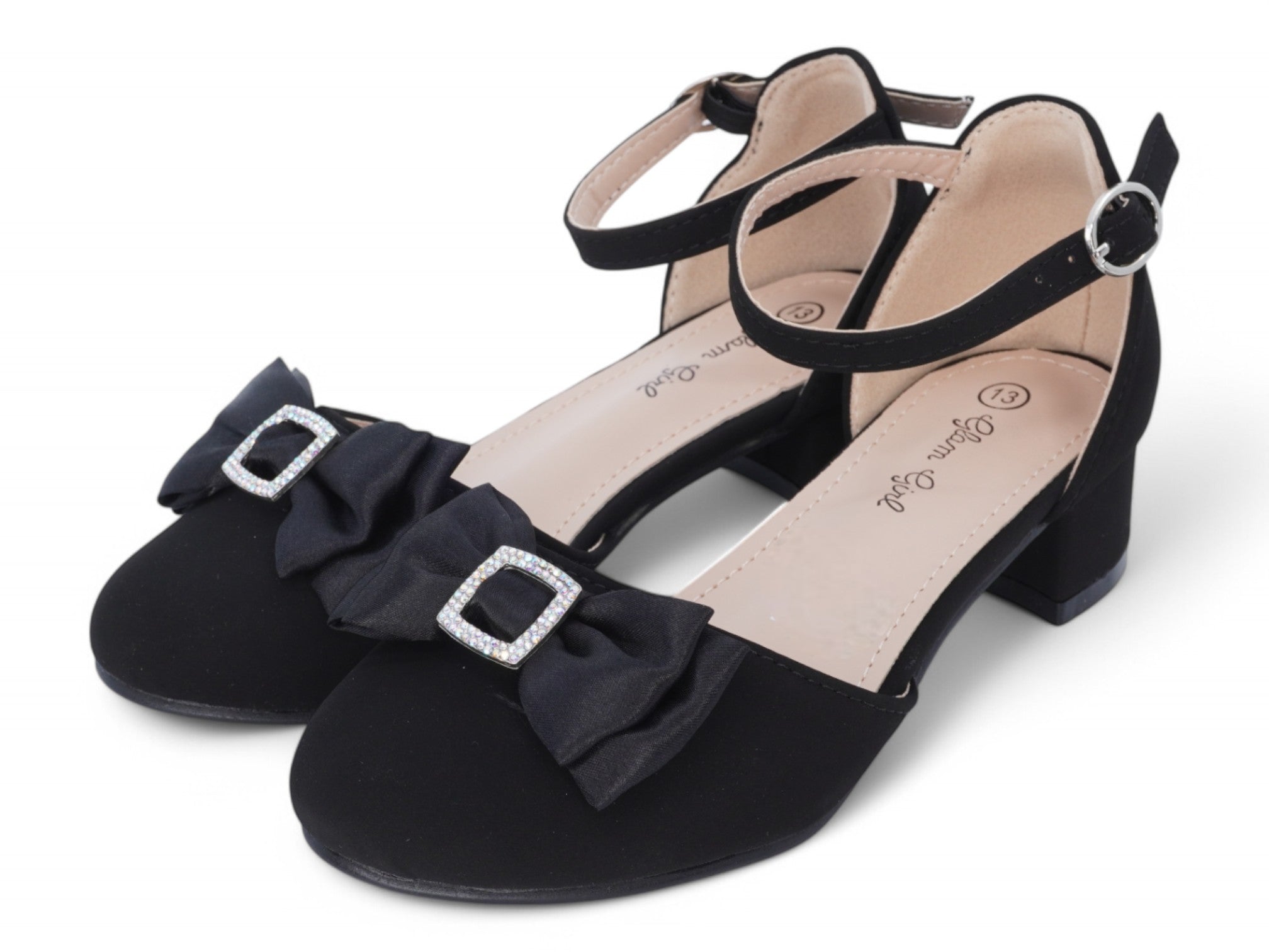 Girls' Black Lauren Dress Shoe