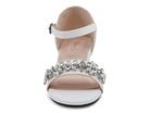 Girls' White Kayla Dress Shoe