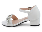 Girls' White Kayla Dress Shoe