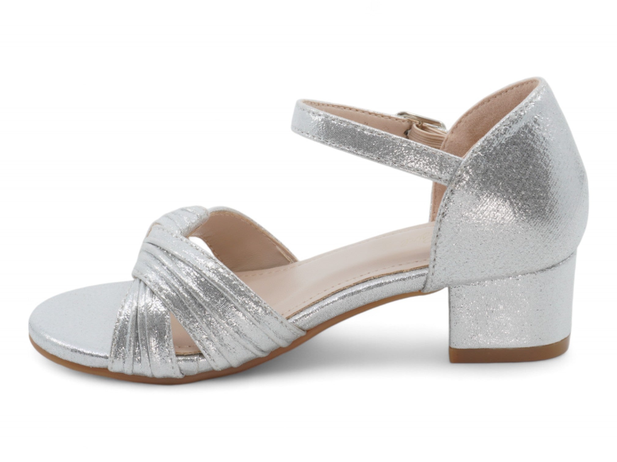 Girls' Silver Rema Dress Shoe