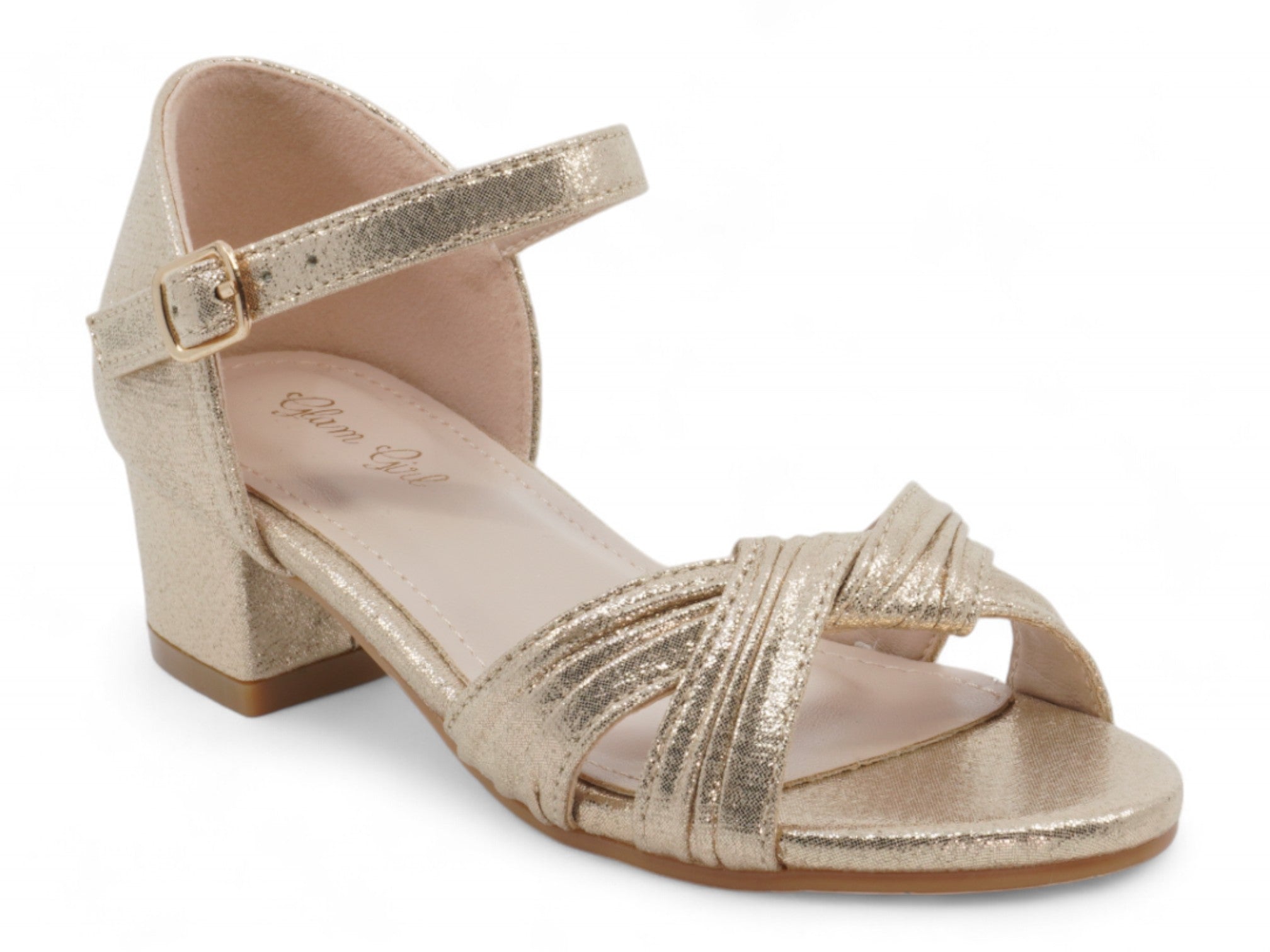 Girls' Champagne Rema Dress Shoe