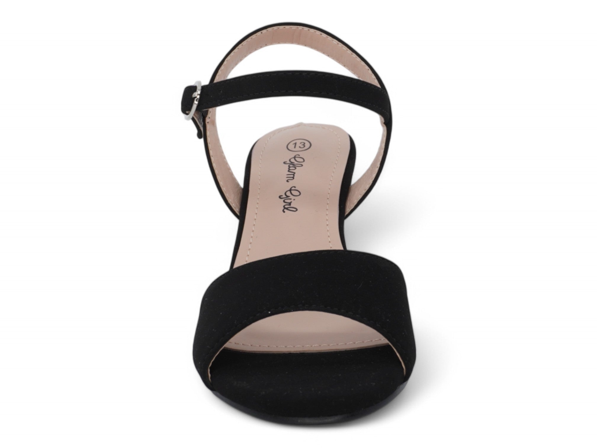 Girls Black Leah Wedge