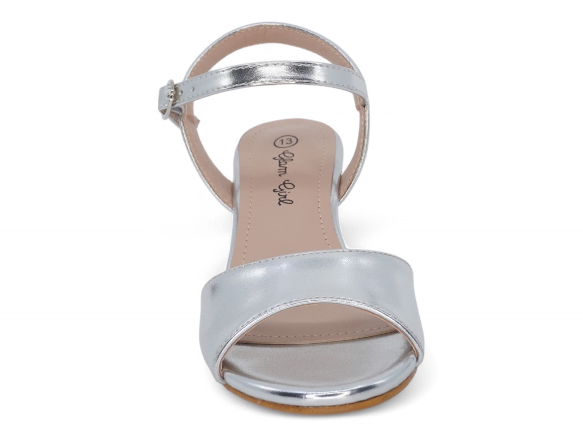 Girls Silver Leah Wedge