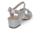 Girls' Silver Flor Pump