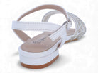 Girls' White Camila Pump