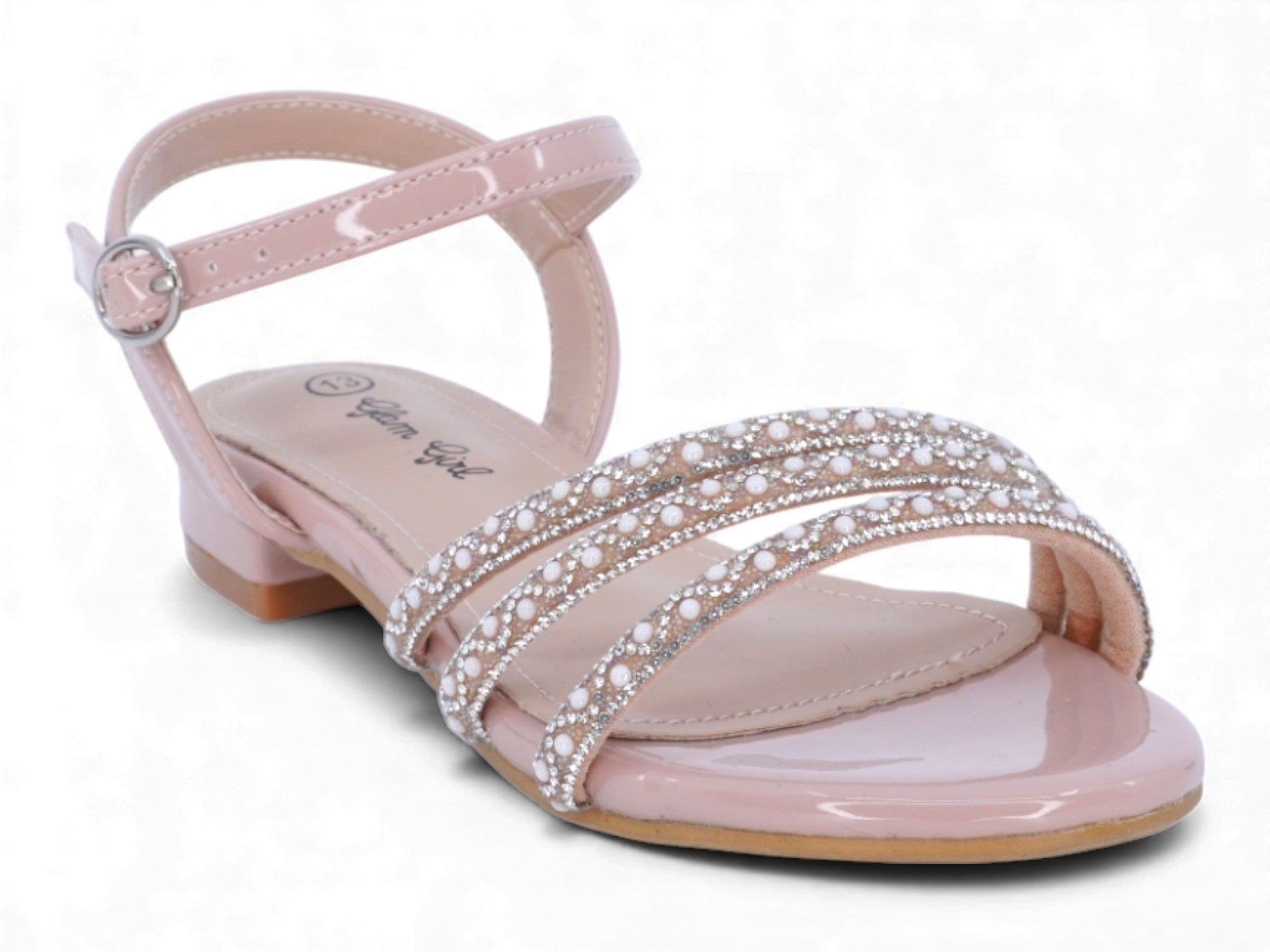 Girls' Pink Patent Camila Pump