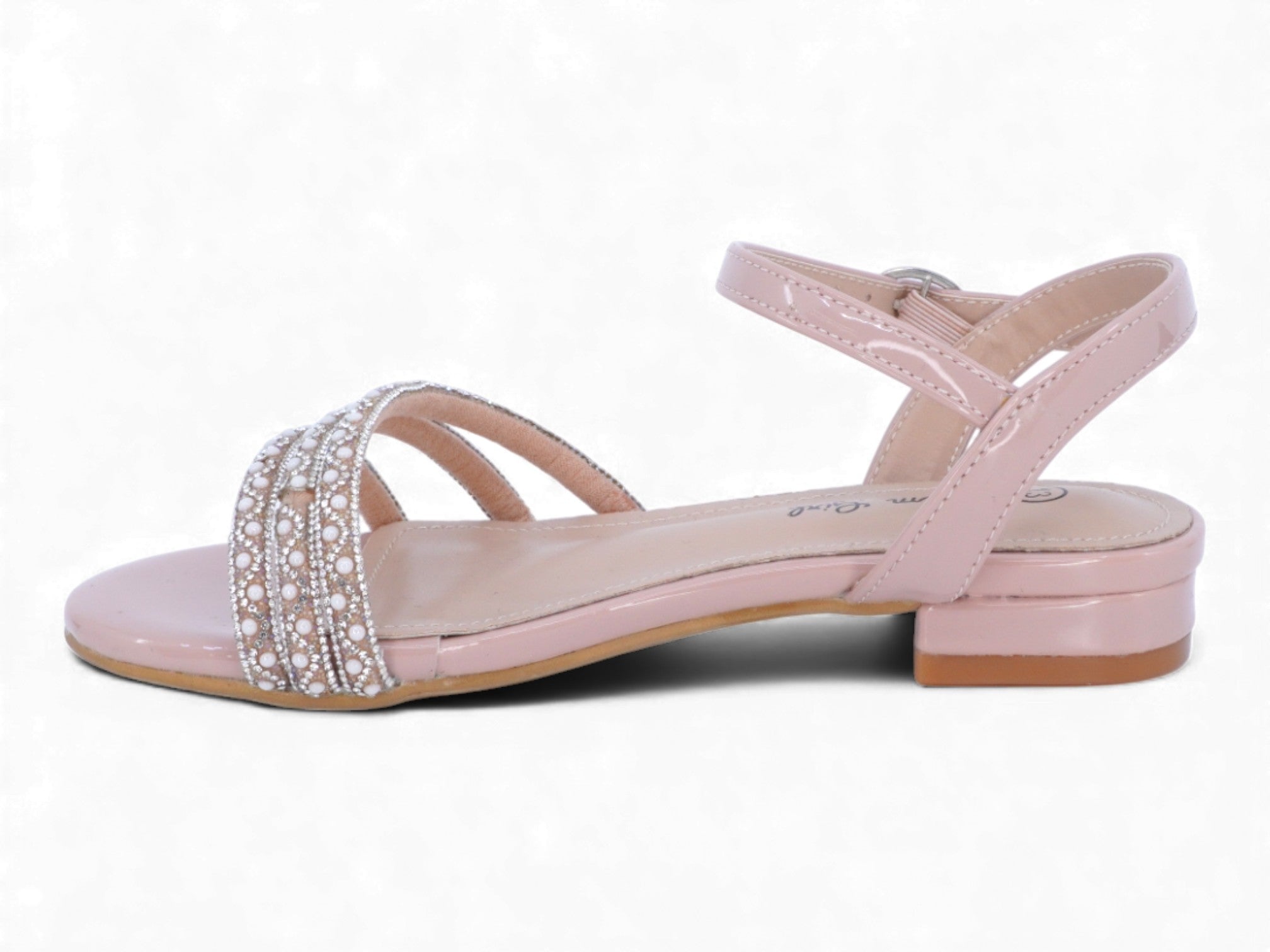 Girls' Pink Patent Camila Pump