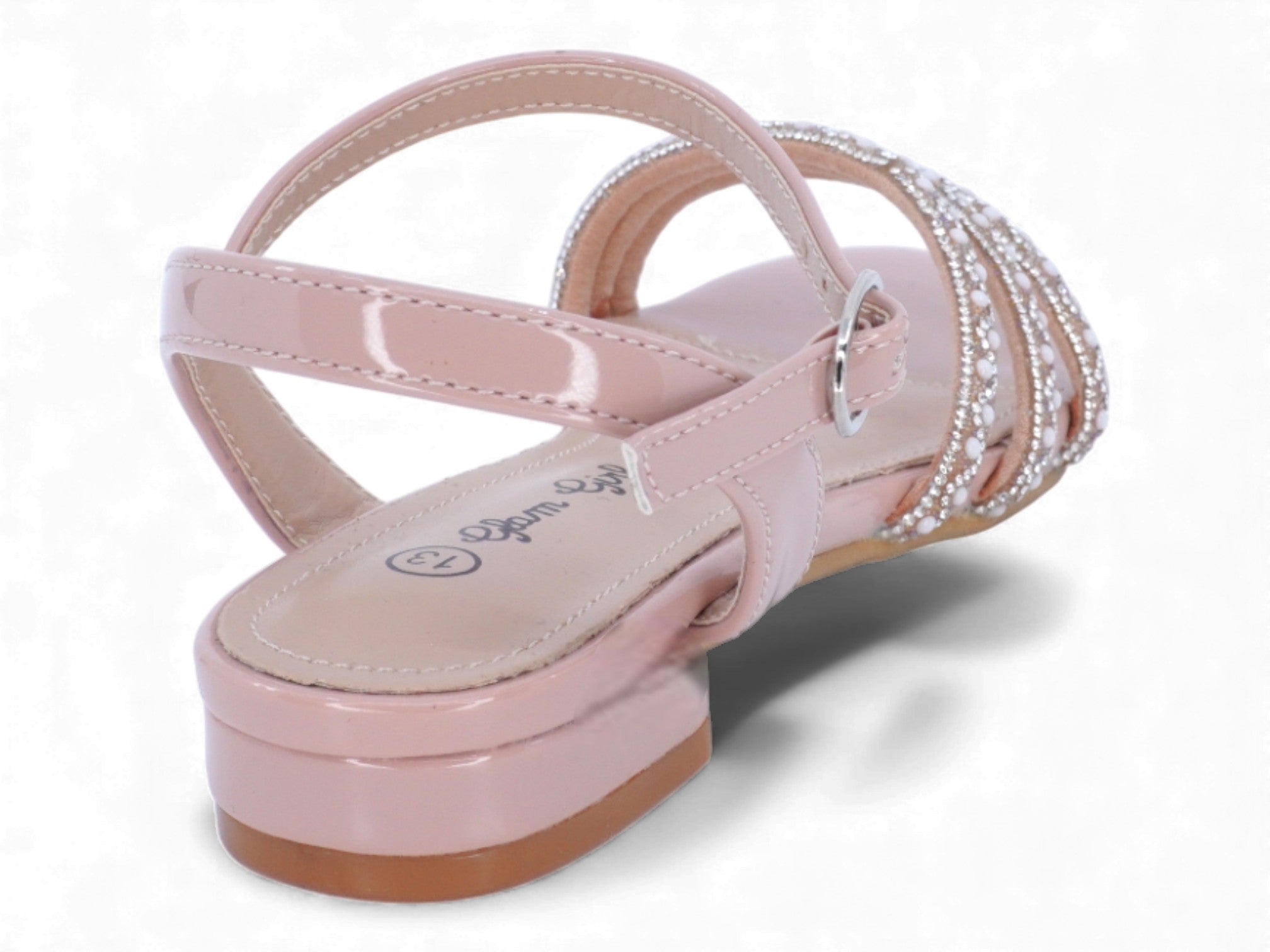 Girls' Pink Patent Camila Pump