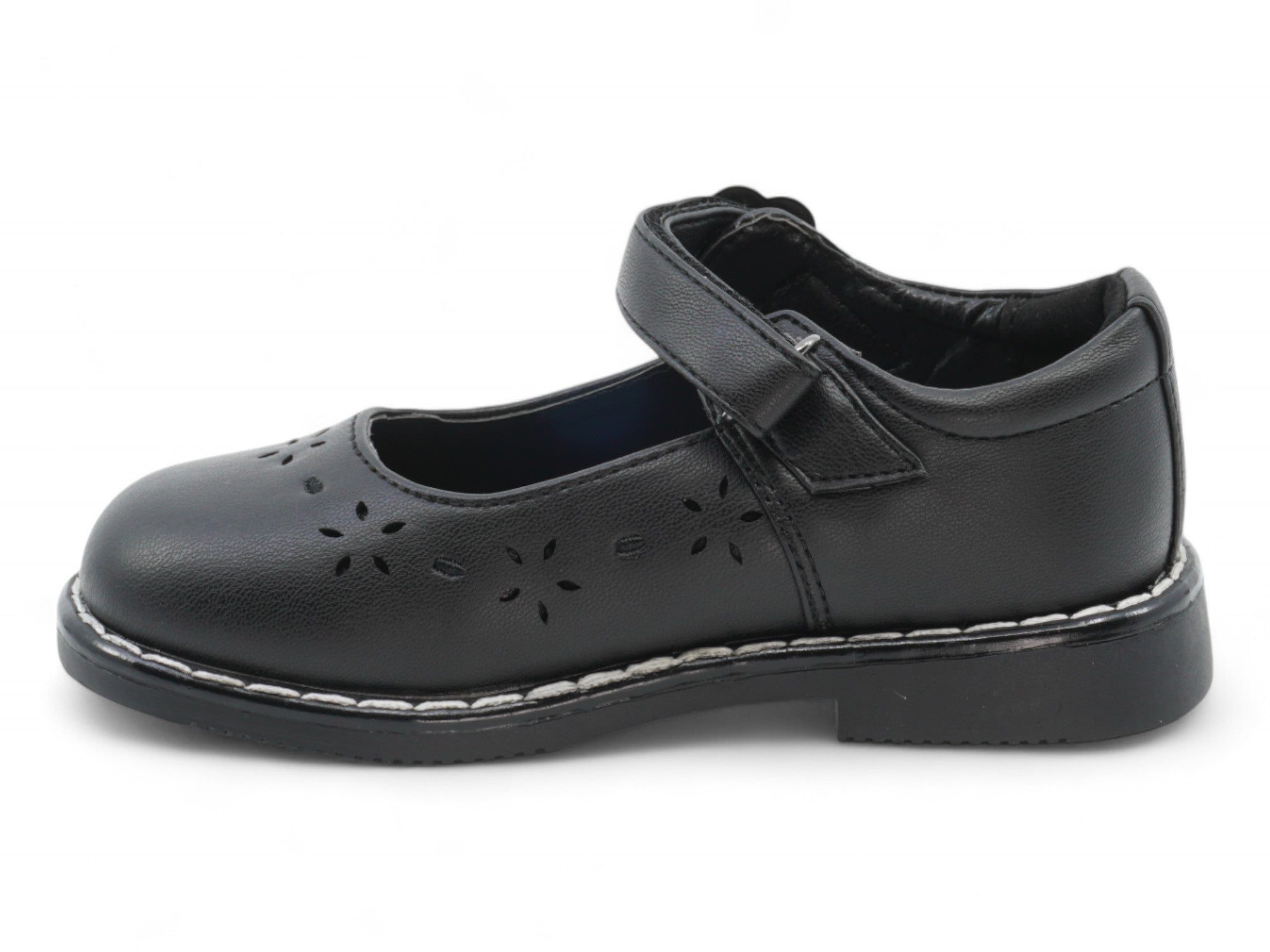 Toddler Black Laura School Shoe