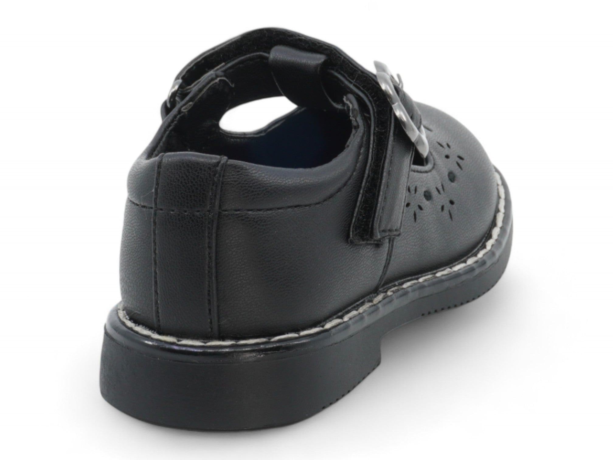 Toddler Black Abby School Shoe