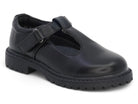 Toddler Black Eliana T-Strap School Shoe