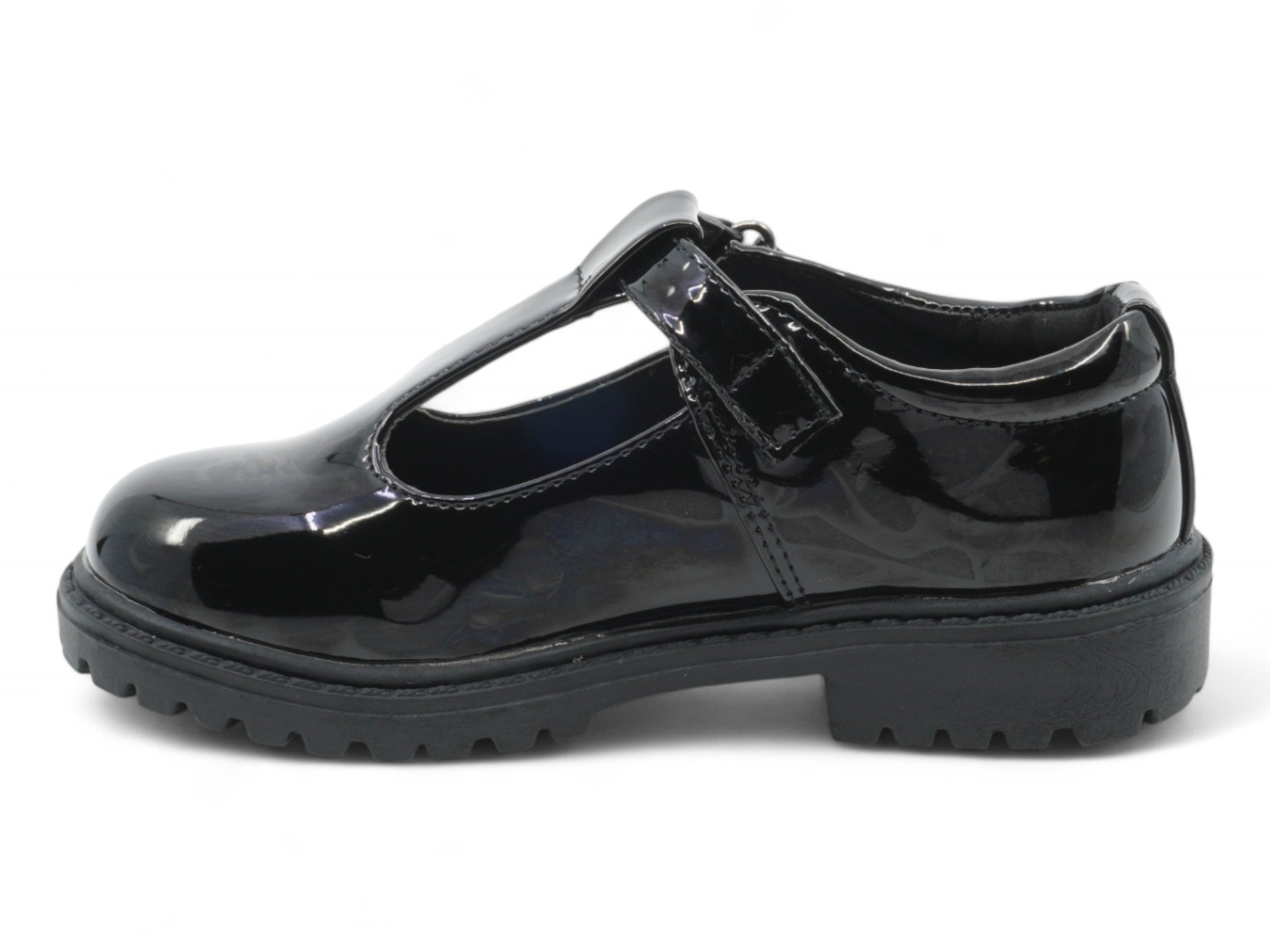 Toddler Black Patent Liana School Shoe