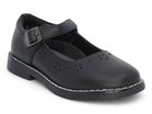 Girls Black Mia School Shoe
