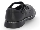 Girls Black Mia School Shoe