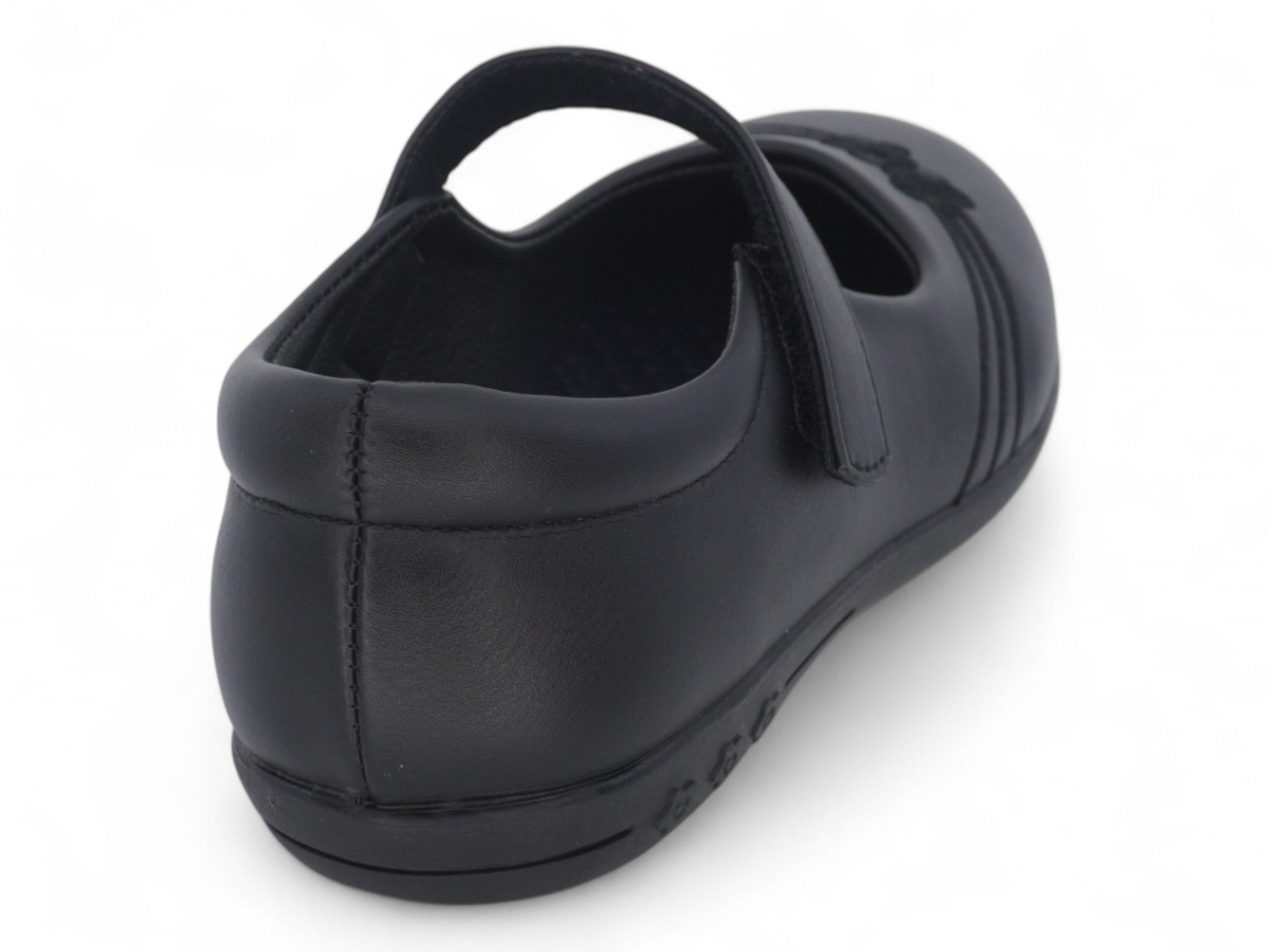 Girls Black Nora School Shoe