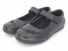 Girls Black Nora School Shoe