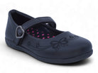 Girls' Black Myla School Shoe