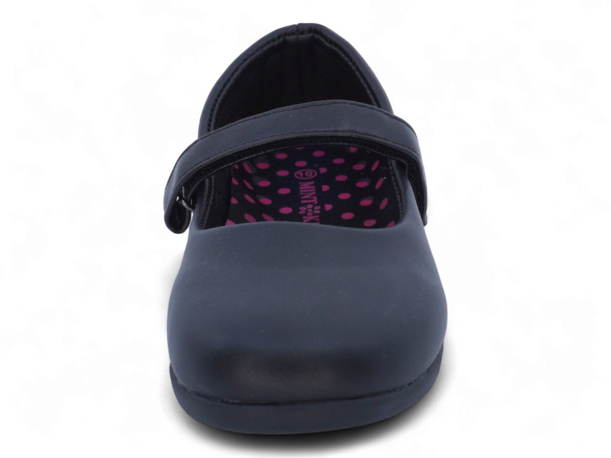 Girls Black Noelle School Shoe