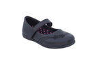 Girls Black Belle School Shoe