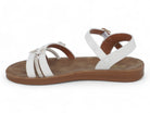 Toddler White Giorgia Sandal