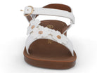 Toddler White Nicoletta Sandal