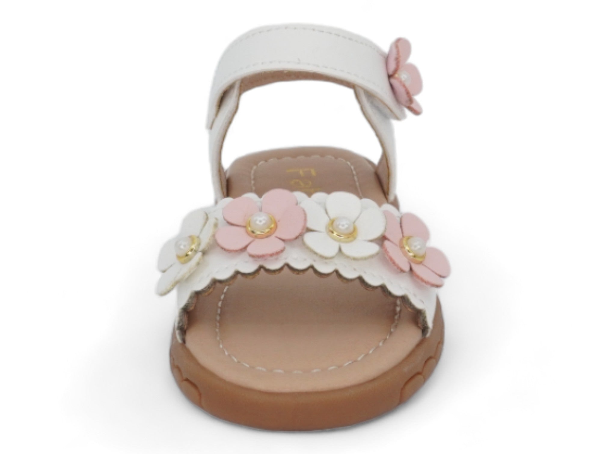 Toddler White Carina Sandal