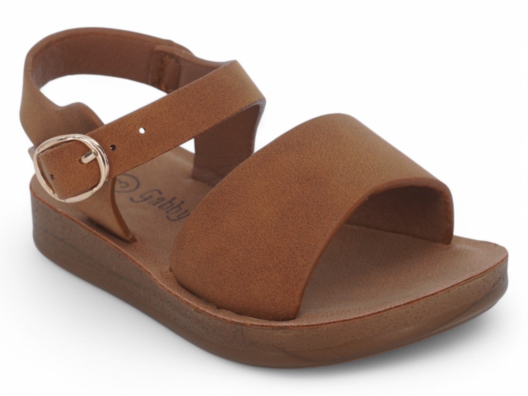 Toddler Tan Mazie Flat