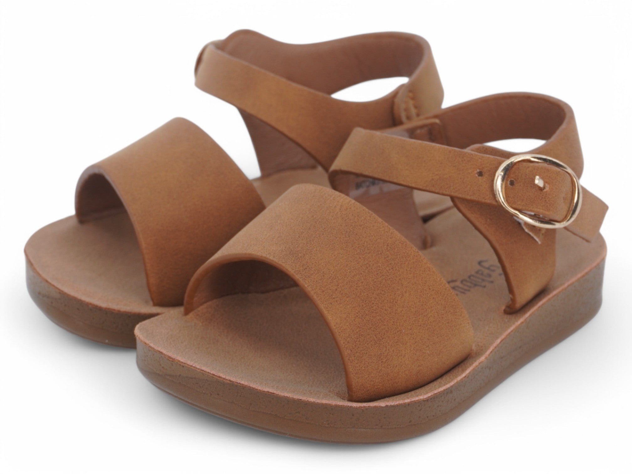 Toddler Tan Mazie Flat